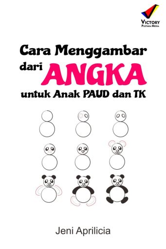 Cara Mudah Menggambar dari Angka untuk Anak PAUD dan TK